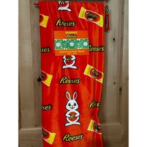 Reese's Oversized Plush Throw 60"x70" NWT